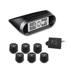 เครื่องตรวจสอบแรงดันลมยาง <span class=keywords><strong>Tpms</strong></span> ระบบพลังงานแสงอาทิตย์6ล้อสำหรับรถบัสใบรับรอง E-Mark - Product Image 1