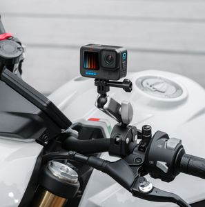 GoPro Hero用アクセサリー1312 11 10 9 DJIアクションカメラクランプマウント、ボールヘッドマウント、1/4スレッド付き - Product Image 4