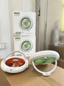 带灯和遥控可调光的发光二极管吊扇薄型110V 220V B22/E27带发光二极管灯的小型吊扇 - Product Image 6