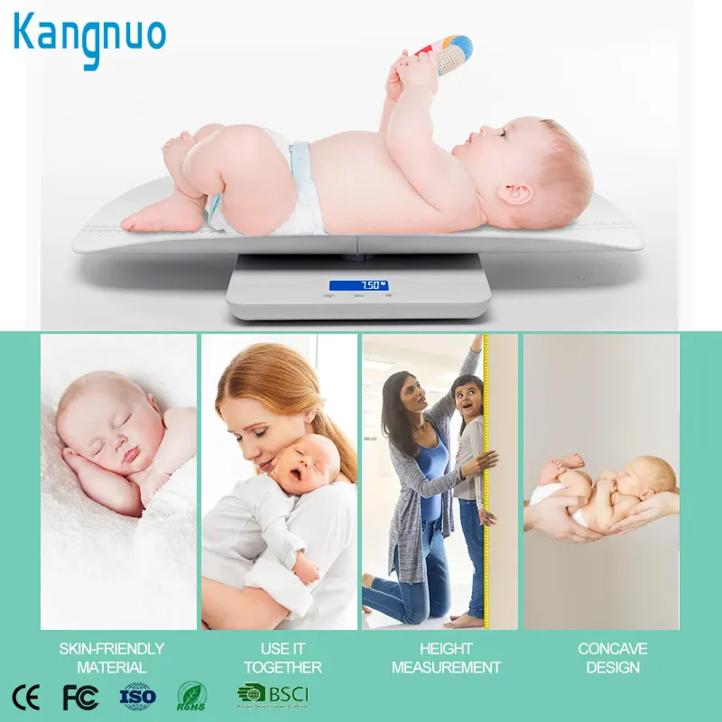 100Kg yüksek hassasiyetli Abs bebek tartı dijital bebek ve anne ölçekli