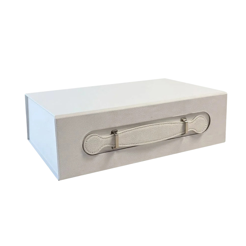 Caja de maleta blanca