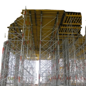 传统设计轻量化通用空间模块化脚手架系统镀锌钢SGS建筑施工 - Product Image 1
