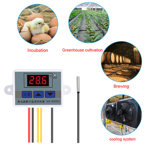 Termostato DC24V 110V-220V W3002 controlador de temperatura LED Digital 10A Sonda de interruptor de Control de termostato OEM máximo ODM - Product Image 6