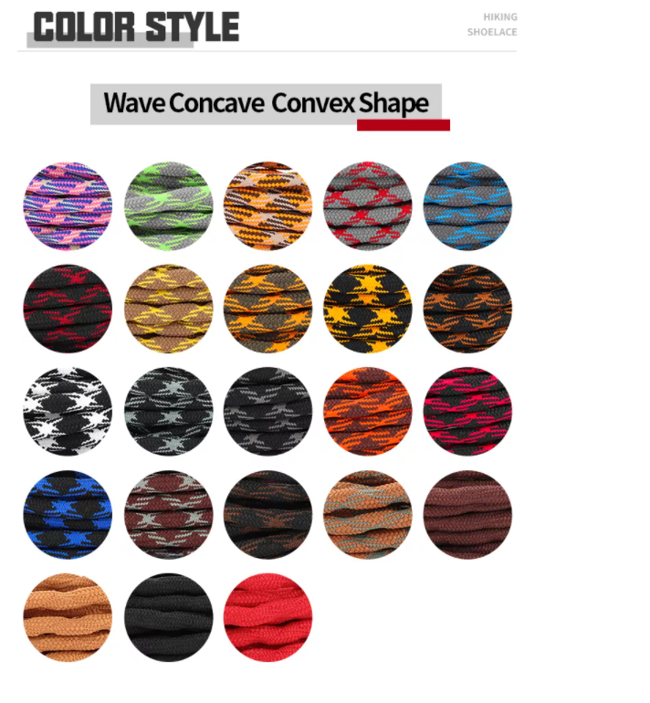 Anti-slip los cordones de los zapatos