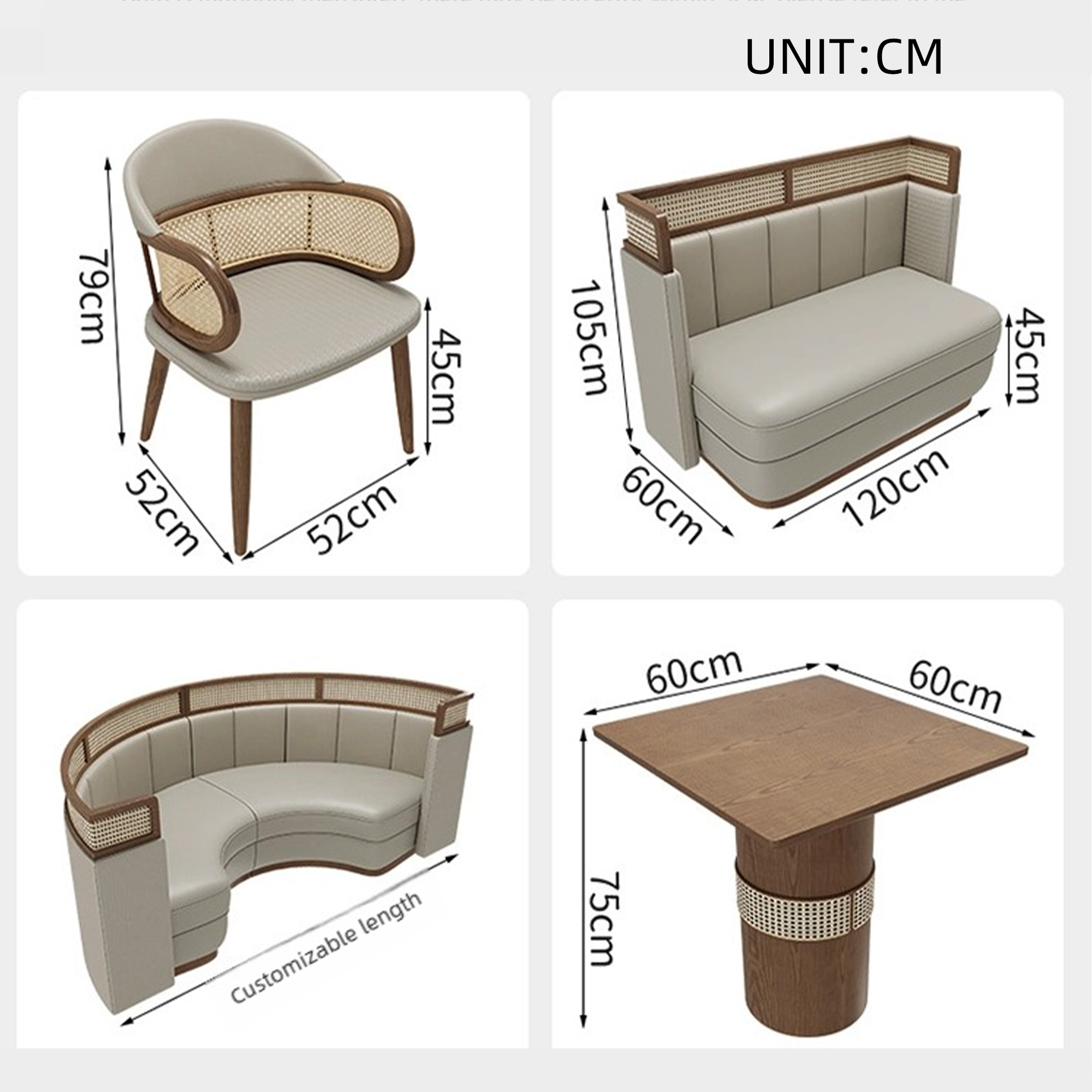 Tables et chaises de restaurant5
