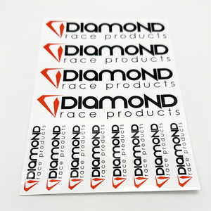 Brand Logo Vinyl <strong>Sticker</strong> Custom Color Self-Adhesive Label Set <strong>Sticker</strong> Sheets - Product Image 6