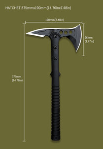 Rìu Sinh Tồn Cắt Rìu Chiến Đấu Tomahawk 420 Đầu Rìu Thép Không Gỉ - Product Image 3