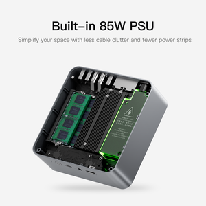 AMD Mini PC R5 Pro 5650U EQR5 Ethernet 2 LAN RJ45 MINIPC <strong>Computer</strong> <strong>Desktop</strong> <strong>Linux</strong> Firewall Router DDR4 16G SSD 500GB - Product Image 6