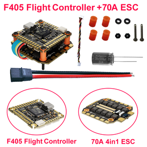 Dakefpv F405 FC FPV chuyến bay điều khiển 12S 60A 70A 4in1 Bluejay blheli_s ESC kim loại tự làm phụ tùng cho Freestyle bay không người lái FPV Stack - Product Image 4