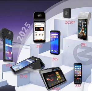 Z100 Google GMS 10,1 дюймов Android POS умный терминал, Android 14, принтер + 80 мм, NFC + SIM + QR-код Pay + 2,6 "или 3,95" светодиод - Product Image 6