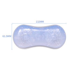Alfombrilla de ratón para juegos de muñeca con diseño de cristal transparente en forma de copo de nieve Kawaii personalizada, alfombrilla de ratón de silicona para teclado de ordenador para oficina - Product Image 6