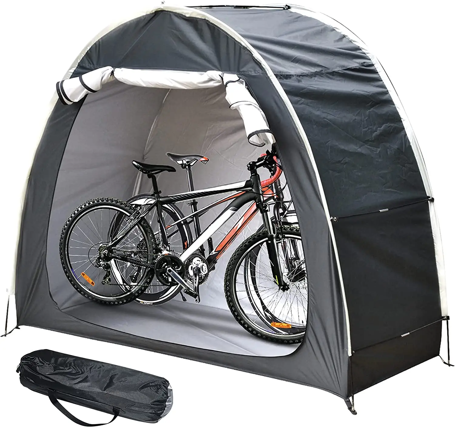 Yüksek kaliteli bisiklet depo çadırı açık carpas ile kamp motorsiklet yer