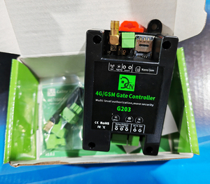 Системы контроля доступа 2G GSM Открыватель ворот дистанционное управление реле переключатель беспроводной Открыватель двери для барьерных затворов гаражные распашные двери - Product Image 1