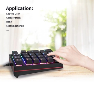 Motospeed K24 Outem Switch Wired Mini Digital Numpad <strong>Numeric</strong> <strong>Keypad</strong> RGB Backlit <strong>Keyboard</strong> - Product Image 3