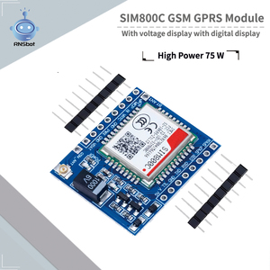 RNSbot SIM800C GSM GPRS-Modul 5V/3,3 V TTL-Entwicklungs karte IPEX Mit Bluetooth und TTS STM32 C51