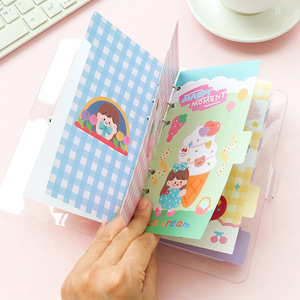 Книжка с вкладными листами Милая мультяшная девушка цветные страницы diy блокнот - Product Image 5