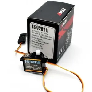Emax Officiële Es9251ii 2.5G Micro Digitale <span class=keywords><strong>Servo</strong></span> 0.27Kg Es9251 Voor Rc Model Helikopter <span class=keywords><strong>Robot</strong></span> Vervanging Rc Auto Uav Deel - Product Image 6
