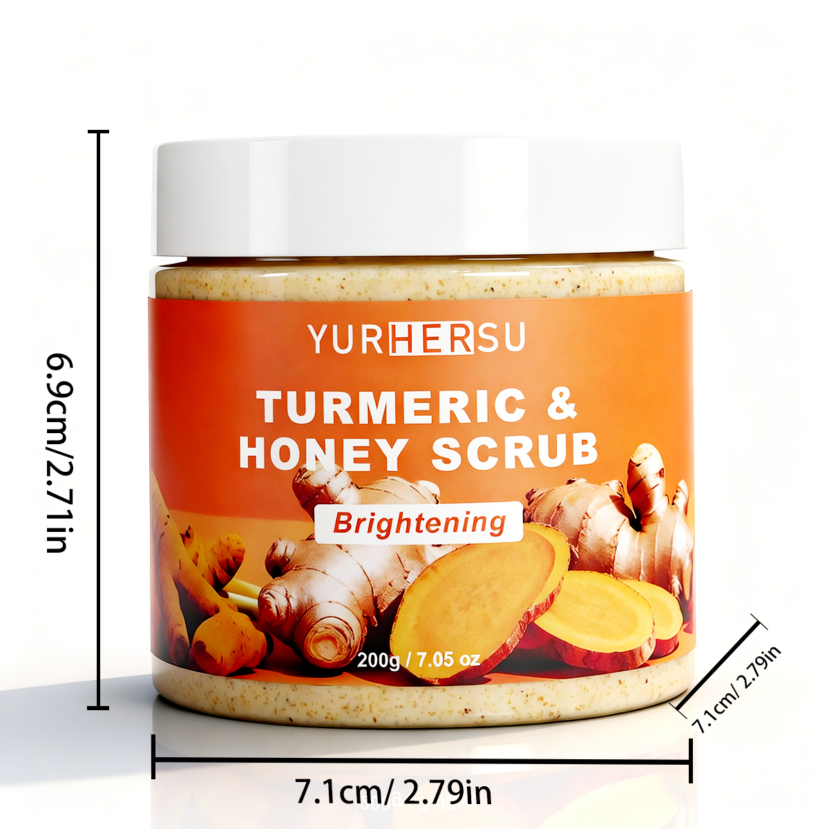 Exfoliante de Cúrcuma y Miel