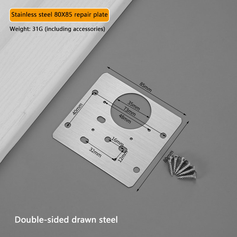80*85 Repair plate SS