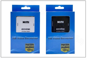 Convertidor AV a HDMI RCA a HDMI 1080P Mini RCA compuesto CVBS Video Audio convertidor adaptador compatible con PAL/NTSC para TV/PC/PS3/STB - Product Image 6
