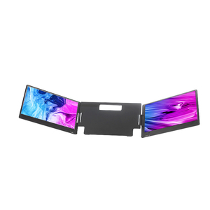 Laptop <strong>Monitor</strong> Extender - Triple Screen Portable 14 Display, Type -C, IPS, External <strong>Computer</strong> <strong>Monitor</strong> - Product Image 4