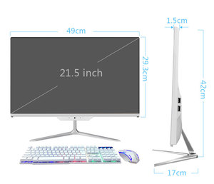 21,5 pulgadas Core I3 16G Ram 1TB SSD para uso comercial todo en una computadora - Product Image 4