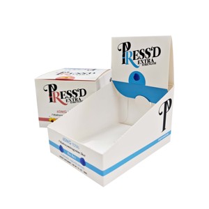 Caja de cartón de exhibición emergente de papel de impresión personalizada, cajas de exhibición de mostrador de maquillaje con logotipo personalizado - Product Image 1