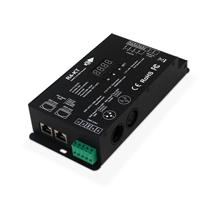 Новейший 4-канальный dmx светодиодный контроллер RGB постоянного напряжения dmx512 rdm dmx pwm dmx rdm декодер для светодиодной ленты - Product Image 6