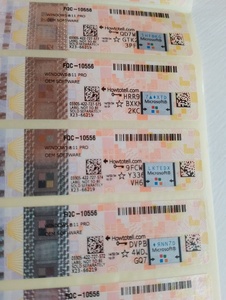 Win11 Home Key Sticker giá tốt nhất trực tuyến kích hoạt cửa sổ OEM OEM giấy phép freeshipping KW9-00644 - Product Image 3