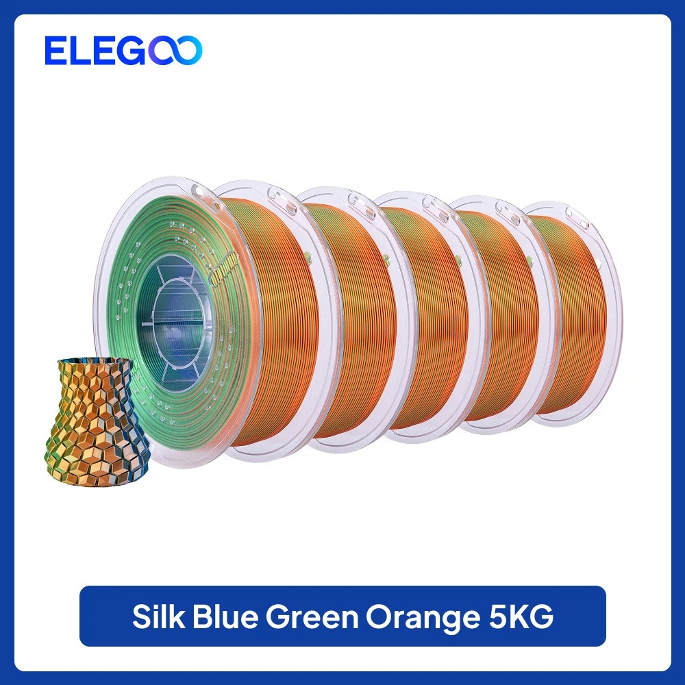 Blue Green Orange