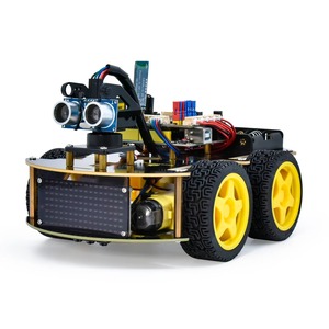 ロボットキットロボットキット4WDロボットカー教育学習プログラミングステムおもちゃArduino用 - Product Image 4