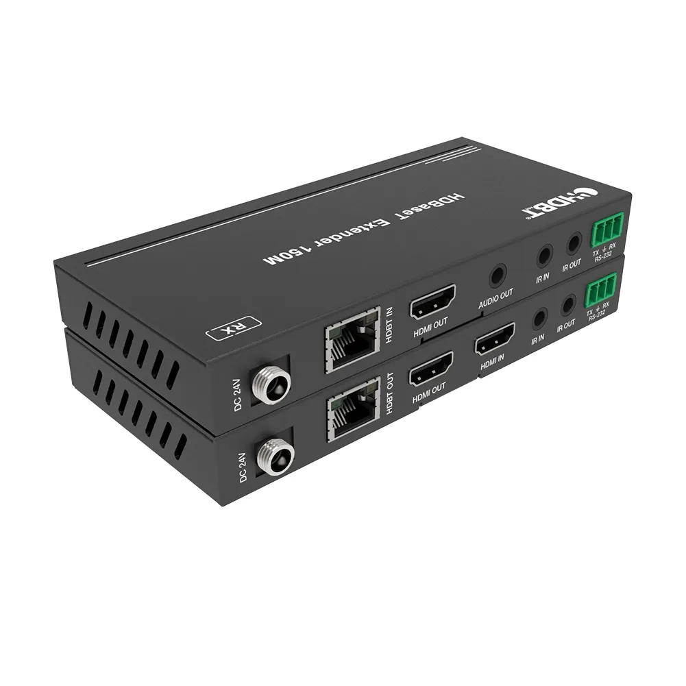 Удлинитель HDMI 4K @ 60 Гц 4:4:4 over HDbaseT POC rs232 HDMI удлинитель 30 м