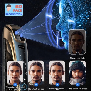Tuya 3D ดิจิตอลสแกนลายนิ้วมืออัตโนมัติ, อิเล็กทรอนิกส์กุญแจล็อคประตูอัจฉริยะกุญแจสำหรับบ้านและโรงแรมอพาร์ทเม้น - Product Image 2