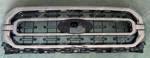 OE Style Radiator Mesh Grille for 2021 2022 2023 Ford F150 <strong>F</strong>-<strong>150</strong> Chrome <strong>Frame</strong> ABS Front Racing Grill - Product Image 5