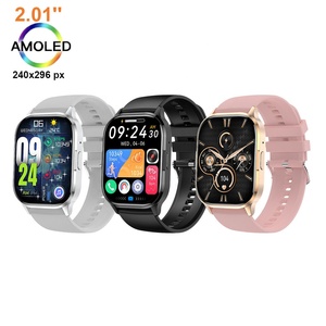 Costo-efficace orologio intelligente AMOLED V5.3 BT chiamata braccialetto intelligente per gli uomini donne Fitness tracker con sensore di frequenza cardiaca reale e gioco - Product Image 2