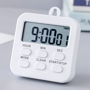 Multi-funzione laboratorio cucina cucina studio 24 ore piccolo portatile regolabile suono Timer digitale con funzione di memoria dell'orologio - Product Image 5