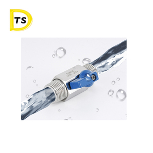 卫生不锈钢电动母公气体迷你手动迷你适配器双向球阀外螺纹 - Product Image 6