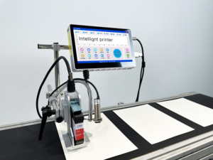 Inkjet-Ablaufdatum Chargen code Drucker Codier maschine Thermischer TIJ-Tinten strahl drucker für Karton flaschen papier