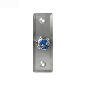Pulsante di uscita interruttore a spinta porta apriscatole in acciaio inox pulsanti di rilascio per il controllo accessi serratura del cancello elettronico - Product Image 4