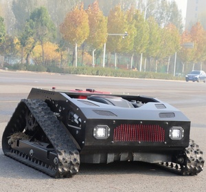 Hot Selling High Quality Gasoline Remote Control Lawn Mower <strong>Robot</strong> Model 700 Crawler Remote Control Lawn Mower - Product Image 1