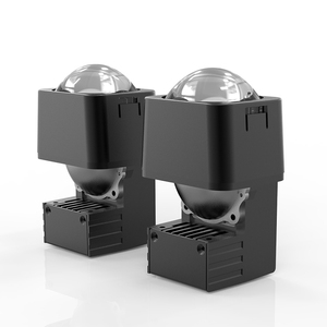 ไฟหน้ารถยนต์2นิ้วเมทริกซ์ลำแสงสูงและต่ำ40W ดัดแปลงไฟ LED คู่ LED เมทริกซ์6000K ไฟหน้าเลนส์โปรเจคเตอร์ - Product Image 1