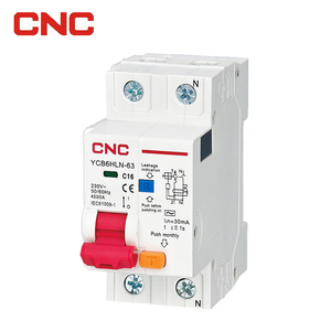 Factory Price Customized Single Pole 16a 30ma Rcbo Single Phase Rcbo Single Module Rcbo - Product Image 2