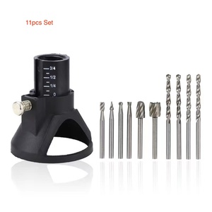 Juego de brocas para enrutador HSS, 11 Uds., herramientas rotativas de carburo Dremel, fresa para tallado de raíces de Metal y piedra de madera - Product Image 4