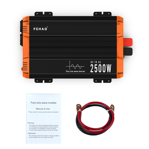 KSC 2500Wインバーター12v/24v/48v〜220v/230v/240v、LCDディスプレイとリモコン付き - Product Image 3