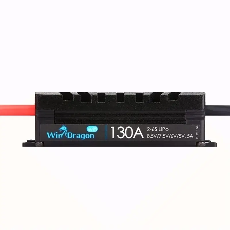 RC WinDragon 130A ESC 2-6s wifi APP programing adjustable BEC output dual way for radio control hobby airplane model