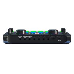 Mezclador de audio profesional Entrada multicanal Tarjeta de sonido de alta fidelidad para transmisión en vivo Grabación de música Enseñanza en línea X60L - Product Image 2
