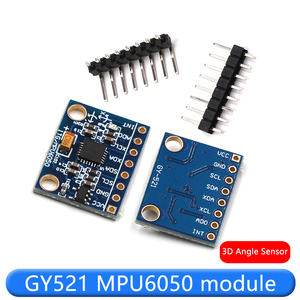 MPU6050 Modul 3D Winkels ensor 6DOF GY-521 dreiachsiger Beschleunigung messer elektronisches Gyroskop