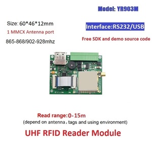 Free SDK Kit <strong>Embedded</strong> <strong>System</strong> with Long Range 0-15m UHF RFID Reader 860-960MHz TTL/RS232/USB/TCP IP Interface ABS Material - Product Image 4