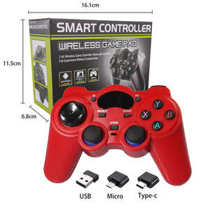 Joypad Controller di gioco Android Wireless 2.4G per Tv Box cellulare PC ecc - Product Image 5