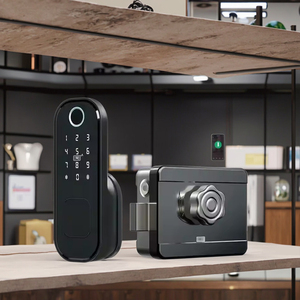 Smart Lock WIFI Tuya Ttlock APP-Steuerung Finger abdruck Elektronischer digitaler Touchscreen Tastatur Code Schlüssel Smart Türschloss - Product Image 1